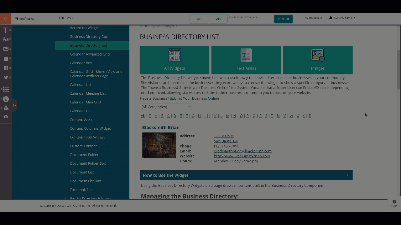 Business Dir List GIF