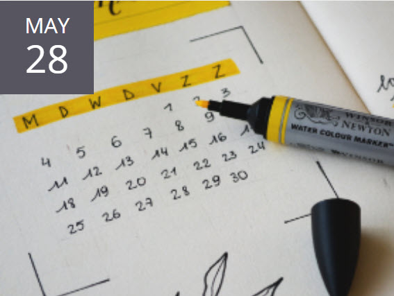 Calendar thumbnail placeholder